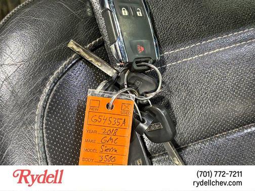 White Frost Tricoat 2018 GMC Sierra 3500 Denali