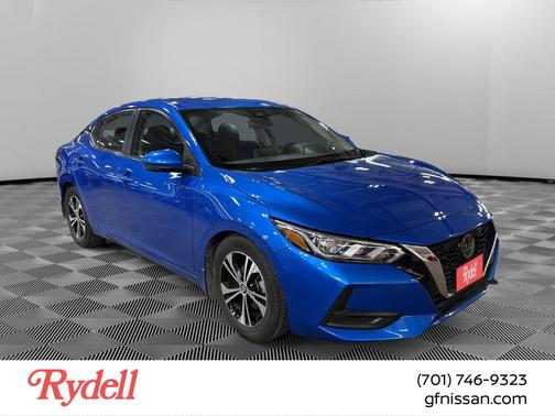 Electric Blue Metallic 2020 Nissan Sentra SV