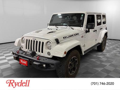 Bright White Clearcoat 2017 Jeep Wrangler Unlimited Rubicon
