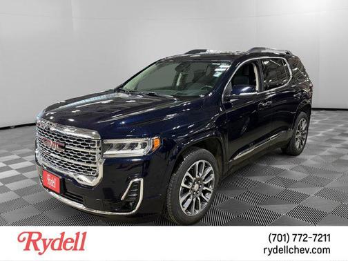 Midnight Blue Metallic 2021 GMC Acadia Denali