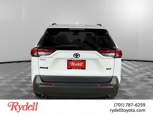 Super White 2021 Toyota RAV4 XLE