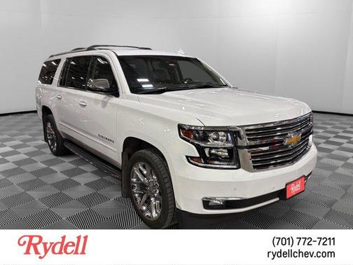 Summit White 2020 Chevrolet Suburban Premier