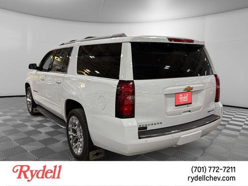 Summit White 2020 Chevrolet Suburban Premier