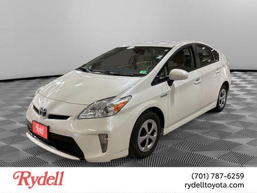 Ice Cap White 2015 Toyota Prius Two