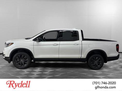 Platinum White Pearl 2026 Honda Ridgeline Sport