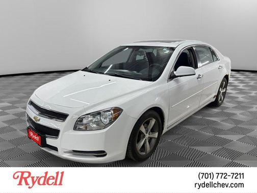 Summit White 2012 Chevrolet Malibu 1LT