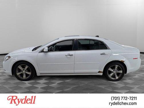 Summit White 2012 Chevrolet Malibu 1LT