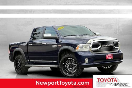 True Blue Pearlcoat 2017 RAM 1500 Longhorn