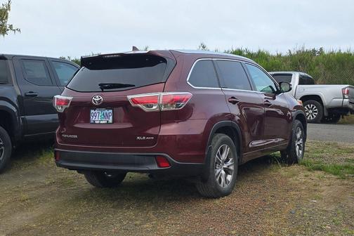 Ooh La La Rouge Mica 2014 Toyota Highlander XLE