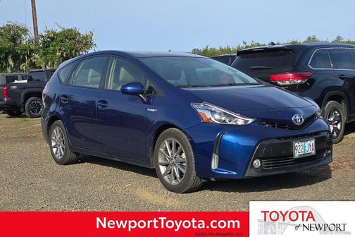 Blue Ribbon Metallic 2017 Toyota Prius v Five