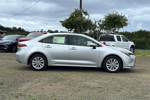 Classic Silver Metallic 2026 Toyota Corolla Hybrid XLE