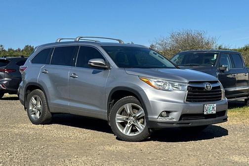 Silver Sky Metallic 2014 Toyota Highlander Limited