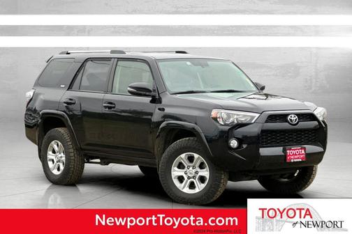 Midnight Black Metallic 2019 Toyota 4Runner SR5 Premium