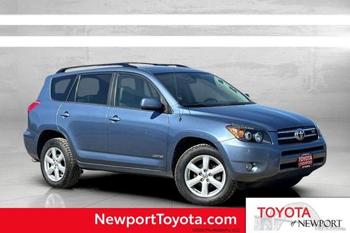 Blue 2007 Toyota RAV4 Limited