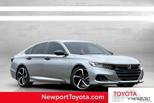 Silver Metallic 2022 Honda Accord Sport SE 1.5T