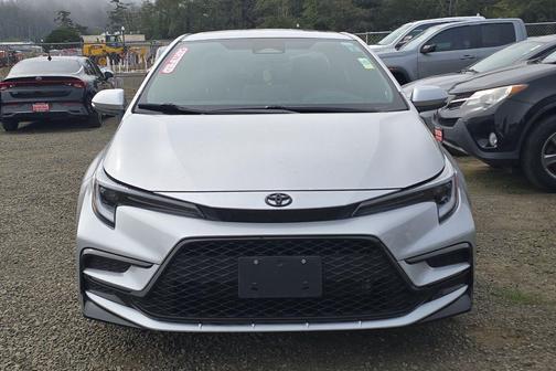Classic Silver Metallic 2025 Toyota Corolla XSE