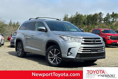 Celestial Silver Metallic 2017 Toyota Highlander XLE