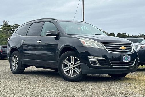 Black Granite Metallic 2015 Chevrolet Traverse 1LT