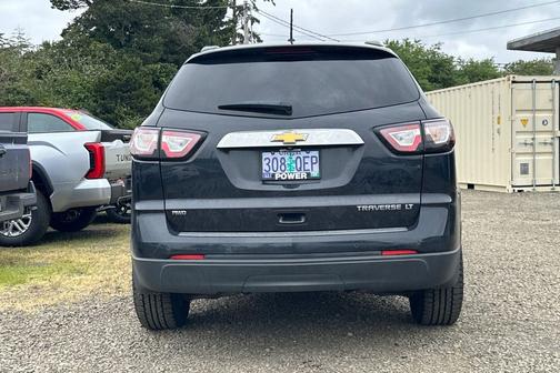 Black Granite Metallic 2015 Chevrolet Traverse 1LT