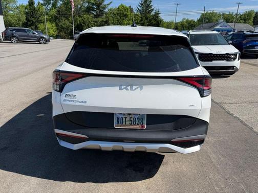 Snow White Pearl 2023 Kia Sportage Hybrid LX