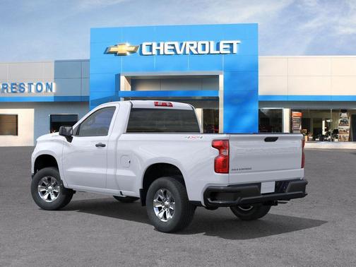 Summit White 2026 Chevrolet Silverado 1500 WT