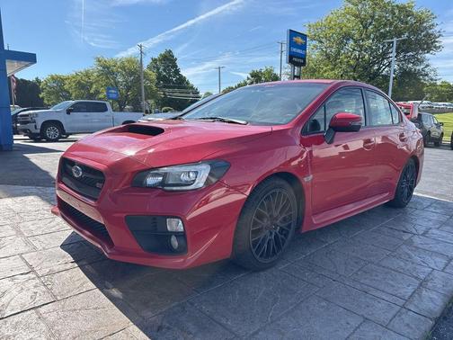 Pure Red 2017 Subaru WRX STI Base
