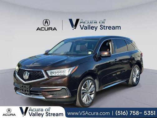 Black 2018 Acura MDX 3.5L w/Technology Package