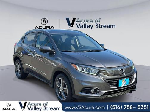 Gray 2021 Honda HR-V EX