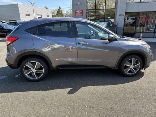 Gray 2021 Honda HR-V EX