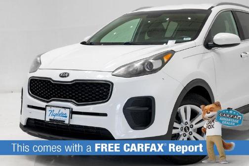 Clear White 2017 Kia Sportage LX