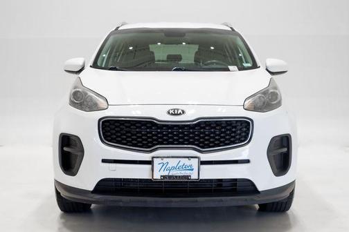Clear White 2017 Kia Sportage LX