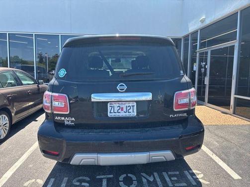 Super Black 2017 Nissan Armada Platinum