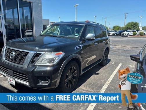 Super Black 2017 Nissan Armada Platinum