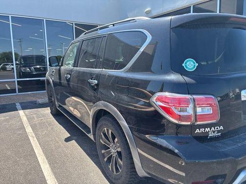 Super Black 2017 Nissan Armada Platinum