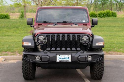 Snazzberry Pearlcoat 2022 Jeep Wrangler Willys