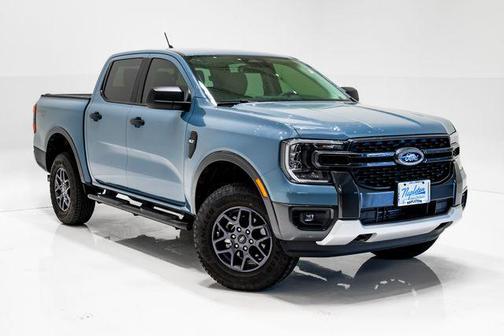 Azure Gray Metallic Tri-Coat 2024 Ford Ranger XLT