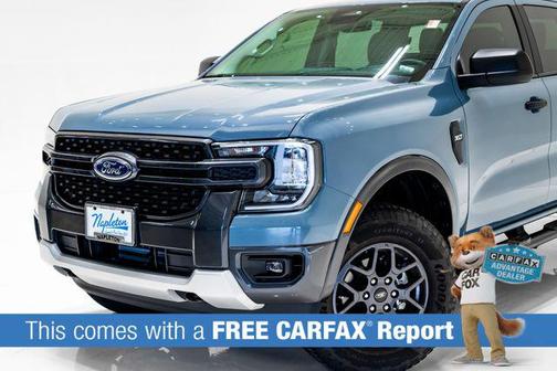 Azure Gray Metallic Tri-Coat 2024 Ford Ranger XLT