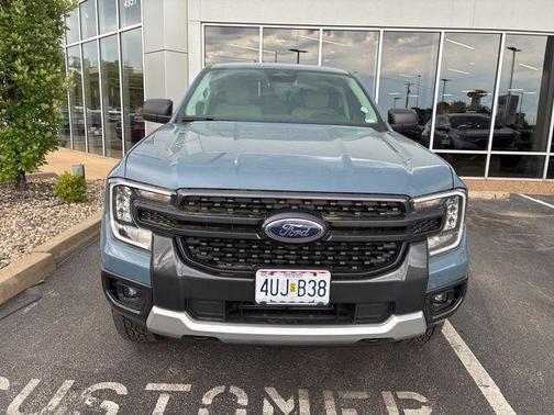 Azure Gray Metallic Tri-Coat 2024 Ford Ranger XLT