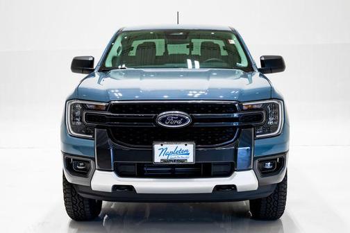 Azure Gray Metallic Tri-Coat 2024 Ford Ranger XLT