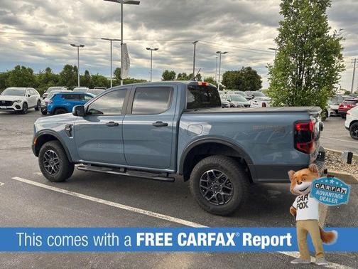 Azure Gray Metallic Tri-Coat 2024 Ford Ranger XLT