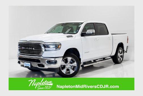 Bright White Clearcoat 2024 RAM 1500 Laramie
