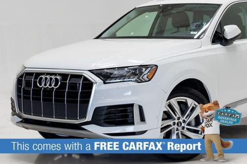 Glacier White Metallic 2024 Audi Q7 55 Premium Plus