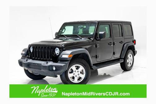 Black Clearcoat 2023 Jeep Wrangler Sport S