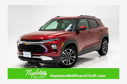 Crimson Metallic 2025 Chevrolet Trailblazer LT