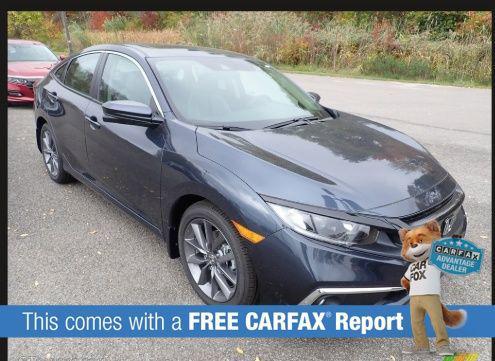 Cosmic Blue Metallic 2020 Honda Civic LX