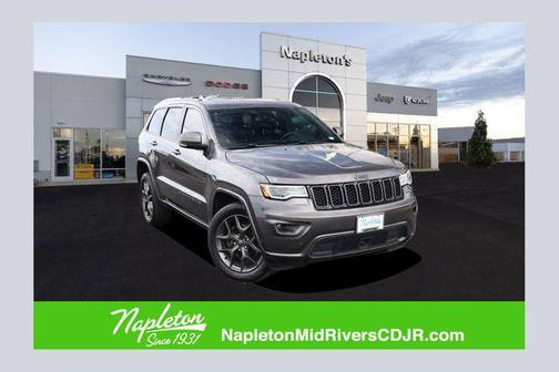 Granite Crystal Metallic Clearcoat 2021 Jeep Grand Cherokee 80th Anniversary 4x4