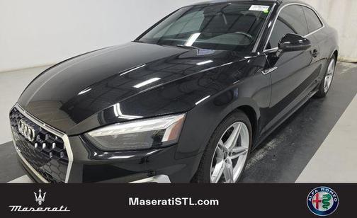Mythos Black Metallic 2021 Audi A5 45 S line Premium Plus