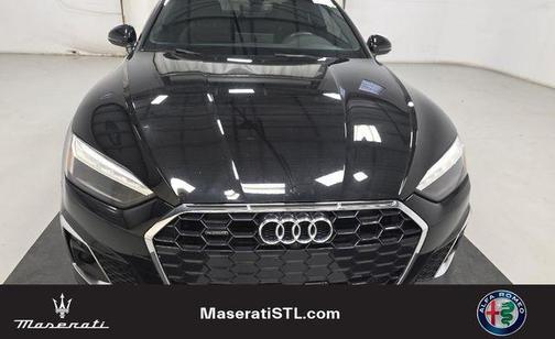 Mythos Black Metallic 2021 Audi A5 45 S line Premium Plus