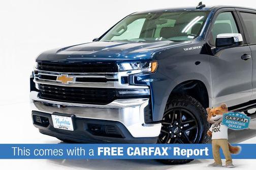 Northsky Blue Metallic 2021 Chevrolet Silverado 1500 LT