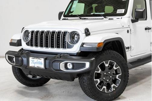 bright white clearcoat 2026 Jeep Wrangler 4-Door Sahara 4x4